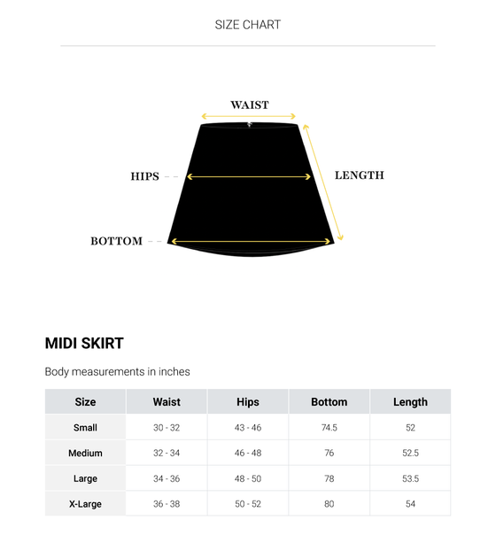 Midi Skirt